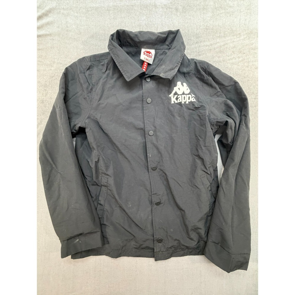 Kappa‎ Men Button Up Jacket Black Size X-Small